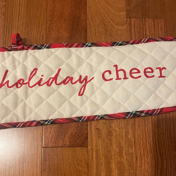 ❤️ Mud Pie ❤️ NWT ❤️ Double Christmas Oven Mitt & Towel Set, Spreading Cheer - Picture 7 of 15